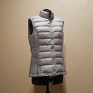 32 degrees silver down puff vest packable